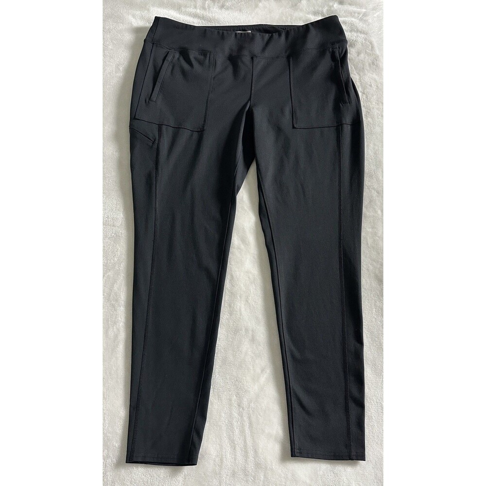 Ridgecut Womens Work Leggings XL Black Toughwear Stretch Pockets YLB-30451